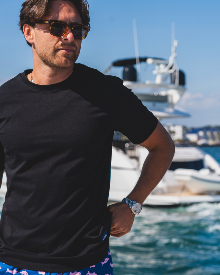 Relaxed T-Shirt Midnight Black