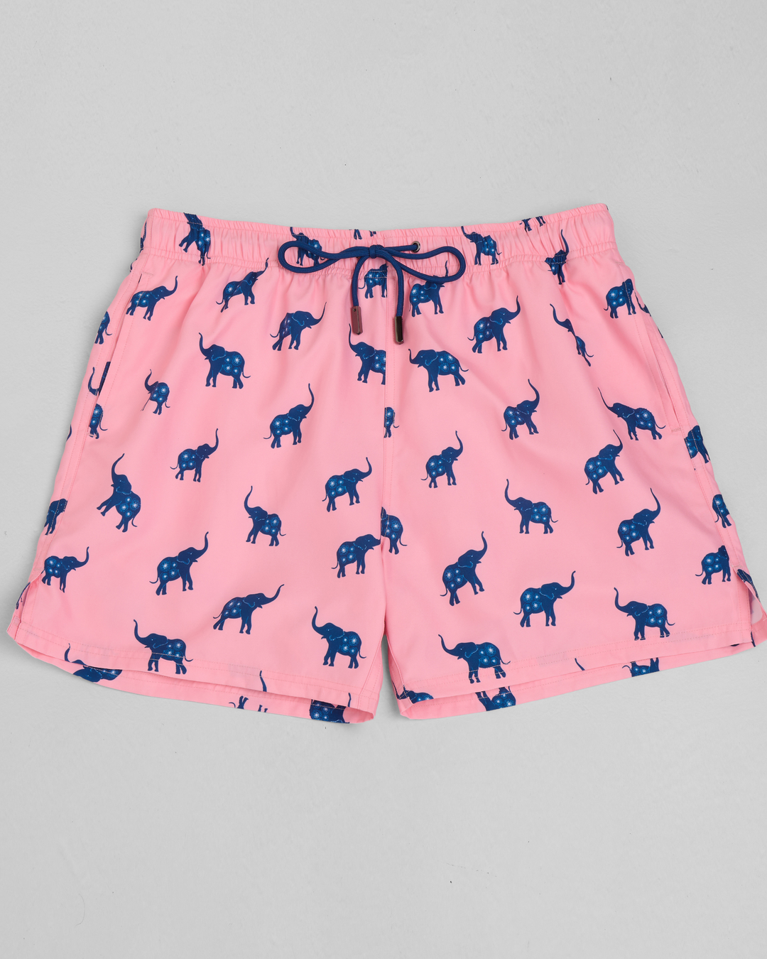 Dark Azure Elephant Swim Shorts