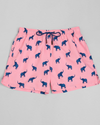 Dark Azure Elephant Swim Shorts
