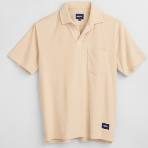 Towelling Polo Sand