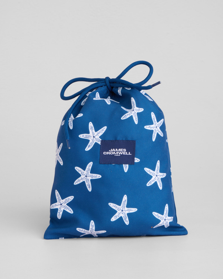 White Starfish Mid-Length Swim Shorts