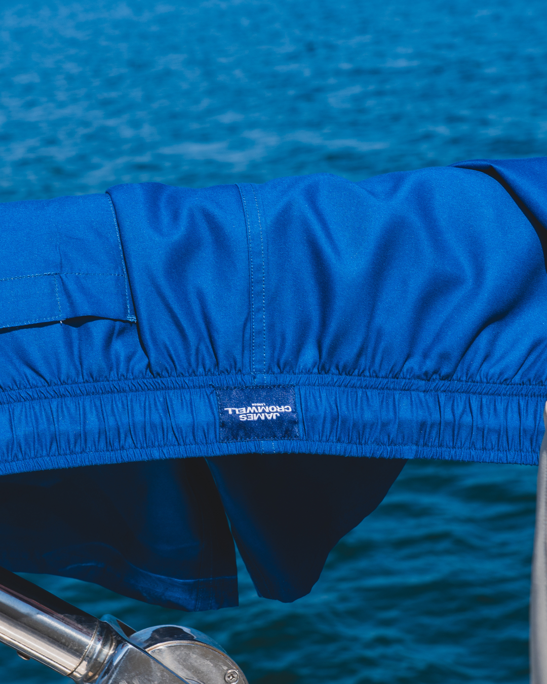 Dark Azure OG Mid-Length Swim Shorts