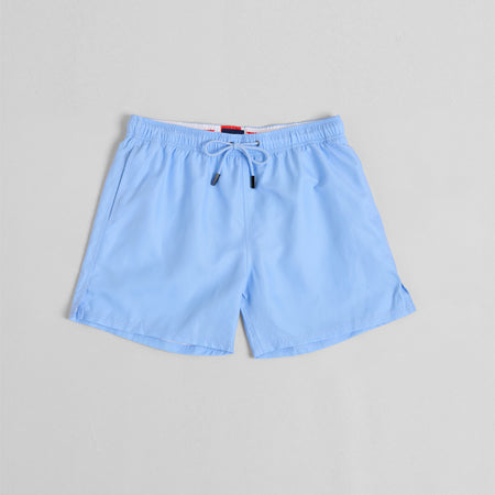 Ice Blue OG Mid-Length Swim Shorts
