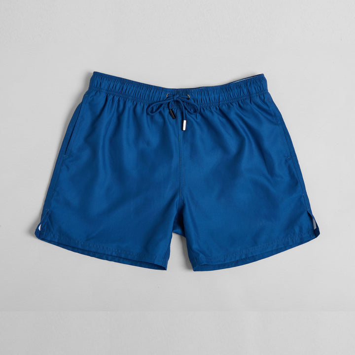 Dark Azure OG Mid-Length Swim Shorts