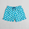 White Coral Mid-Length Swim Shorts