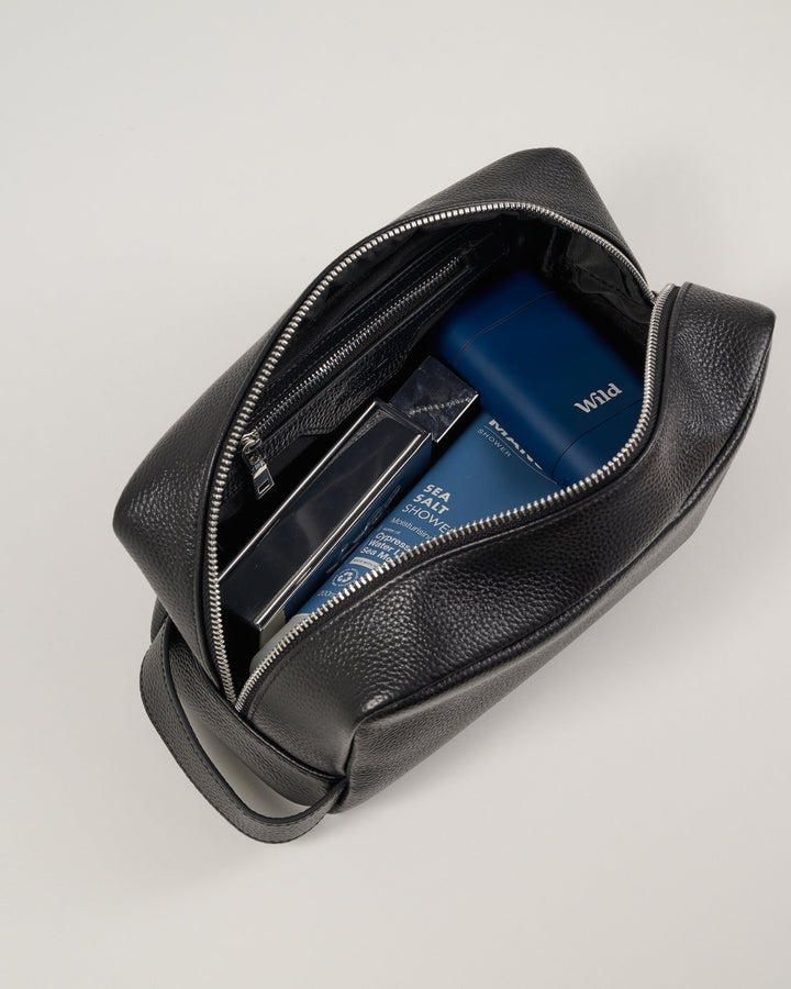 JC Wash Bag Midnight Black