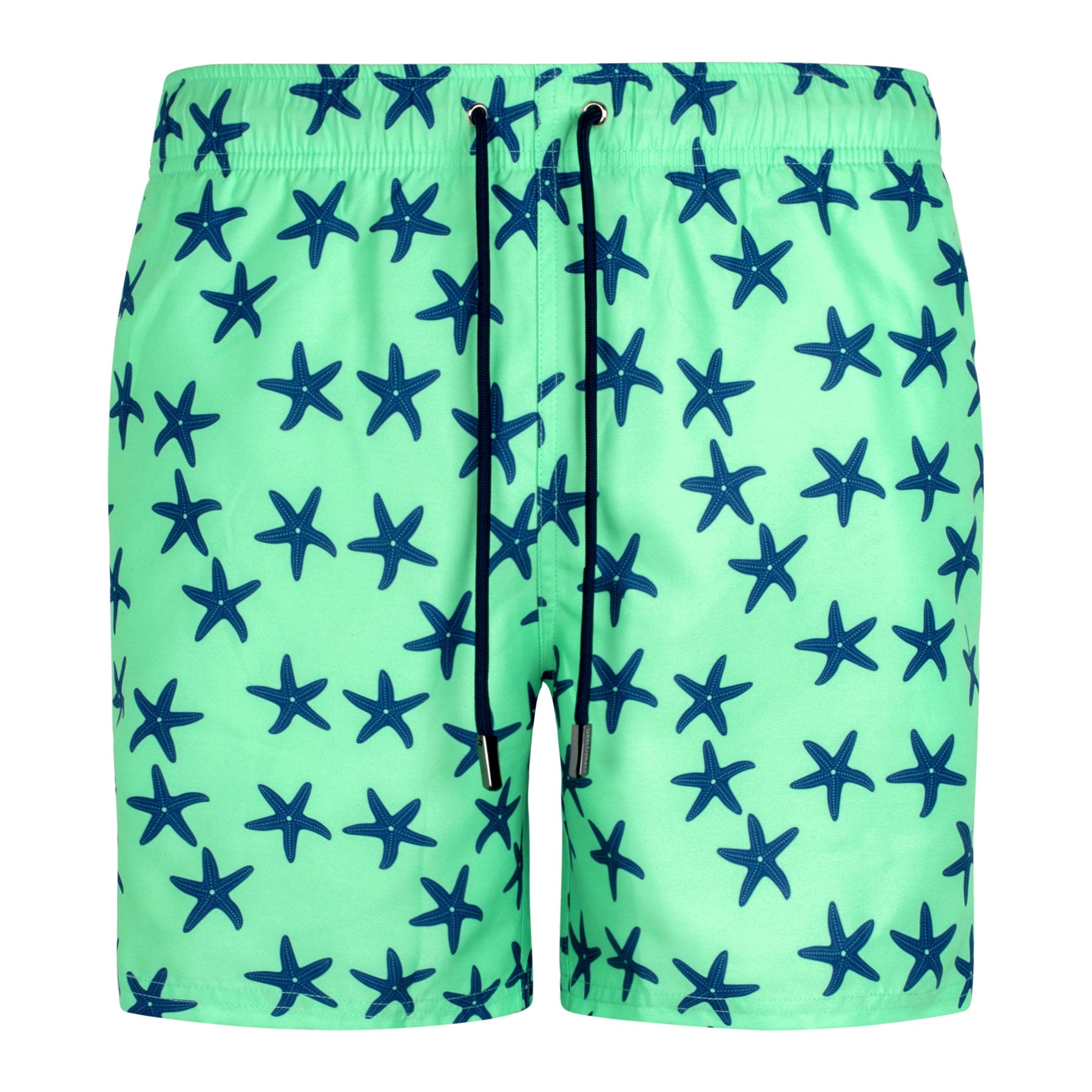 Mint Bold Starfish Swim Shorts - James Cromwell - Luxury Swimwear ...